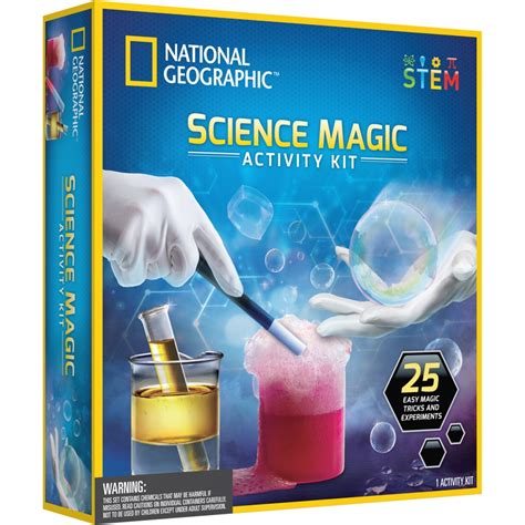 Natoinal geotraphic science magic activity kit